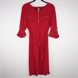 Emma & Michele Red Dress